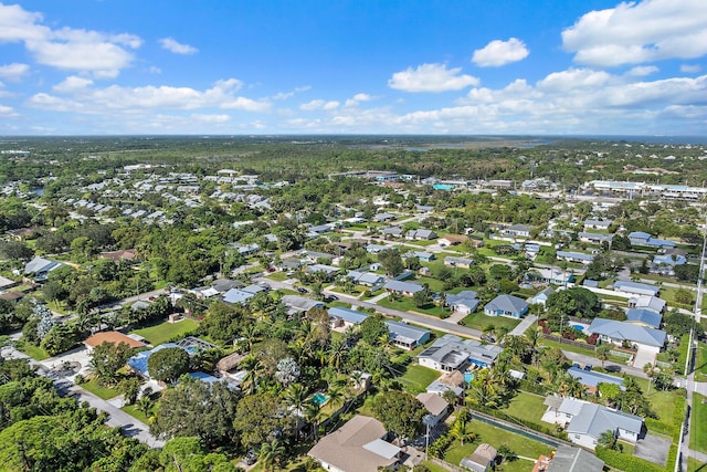 drone / aerial view