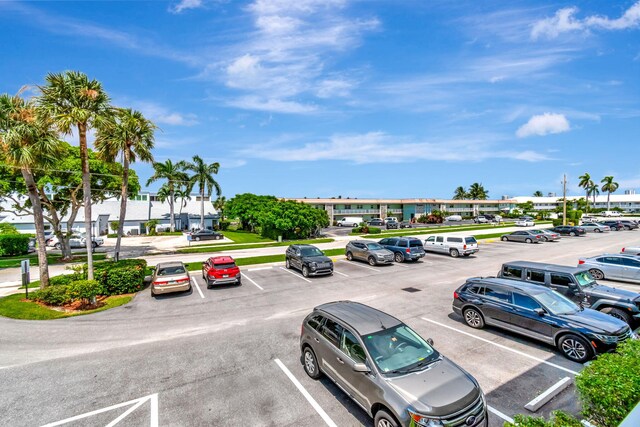 view of car parking