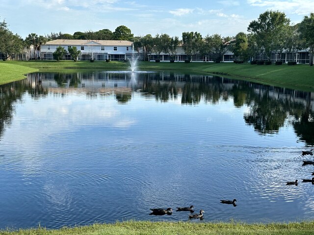 property view of water