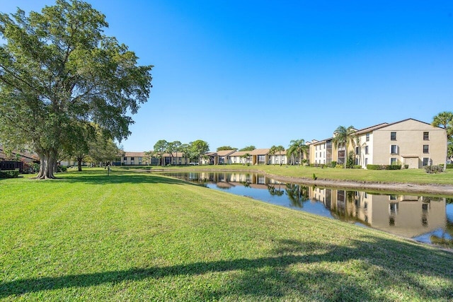 water view with a residential view