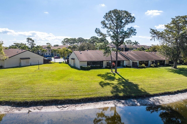 drone / aerial view featuring a residential view