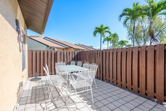 view of patio