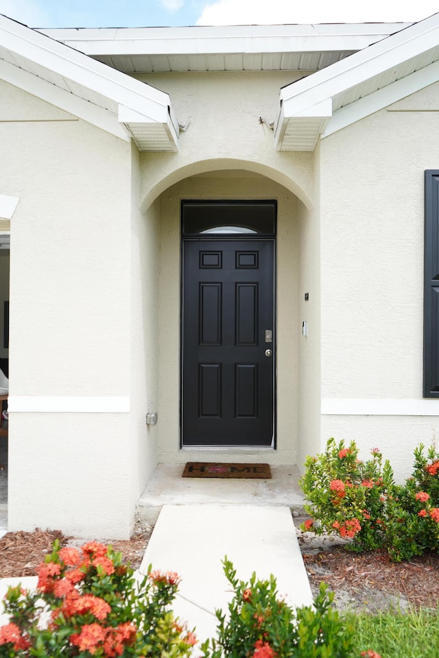 view of property entrance