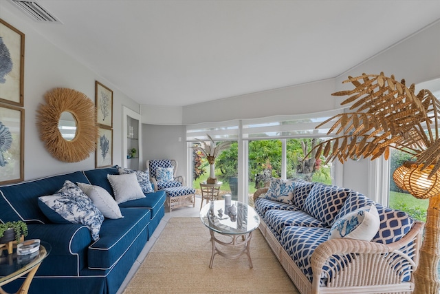 view of living room