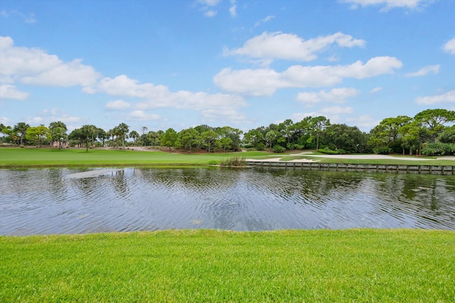 property view of water