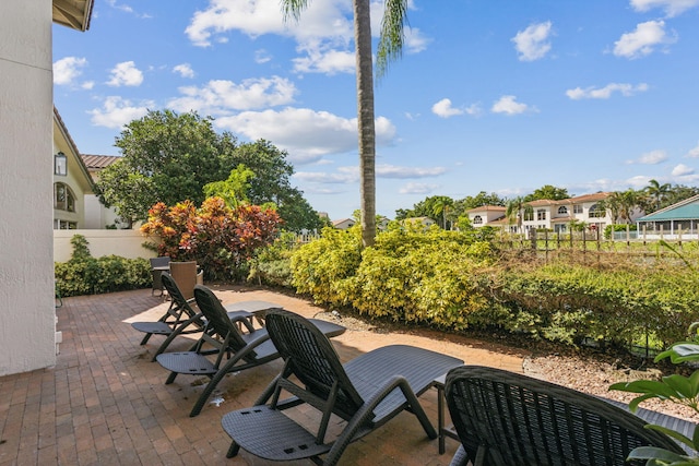 view of patio