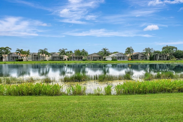 property view of water