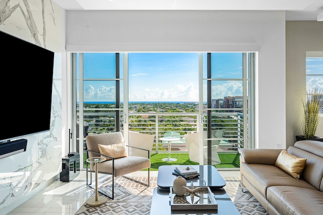 view of living room