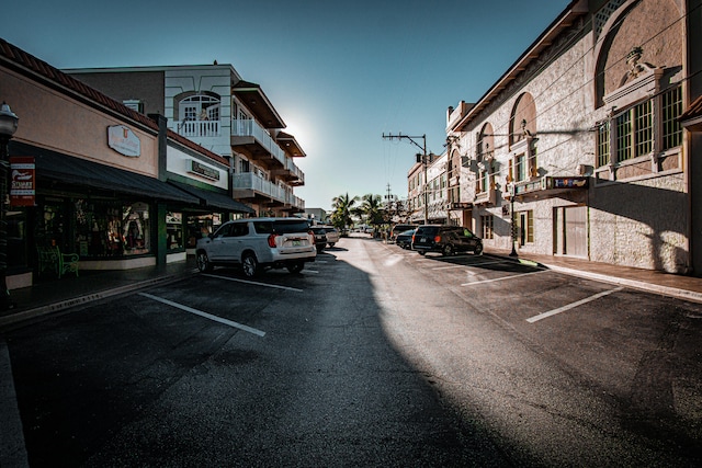 view of road