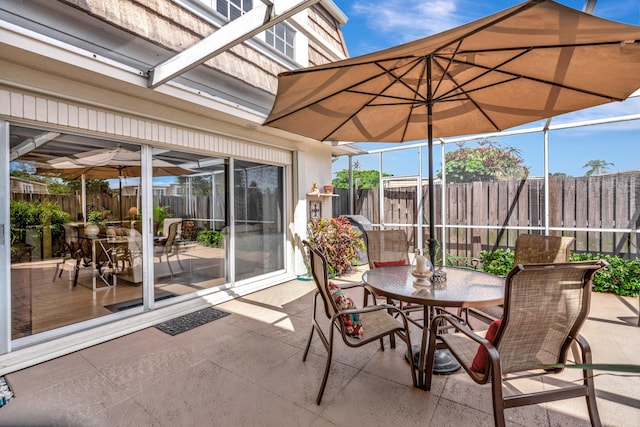 view of patio / terrace