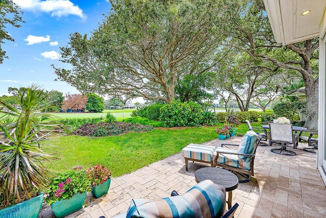 18587 SE Ferland Ct, Jupiter, FL 33469 - view of patio / terrace with outdoor dining space