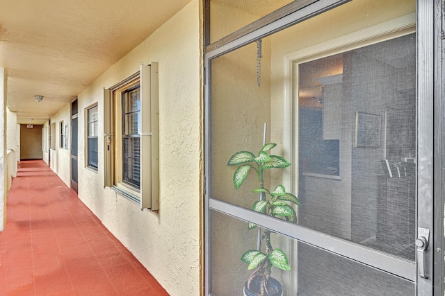 view of hallway