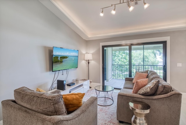 15 Lexington Ln E Unit G, Palm Beach Gardens, FL 33418 - living area featuring baseboards