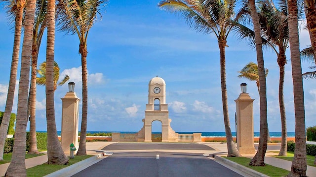 view of property featuring a water view