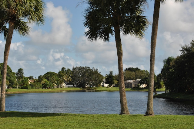 property view of water