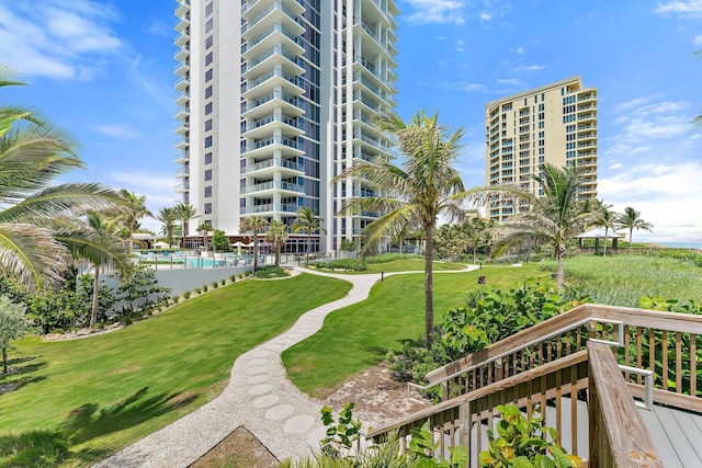 5000 N Ocean Dr Unit 1003, Singer Island, FL 33404 - surrounding community featuring a yard