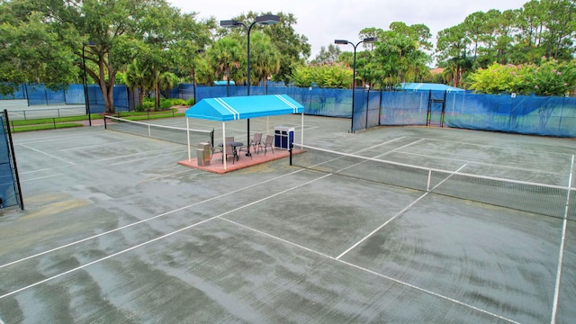 view of sport court