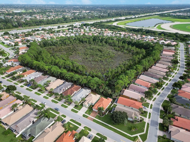 8228 Brindisi Ln, Boynton Beach, FL 33472 - aerial view of property and surrounding area featuring a large body of water and nearby suburban area