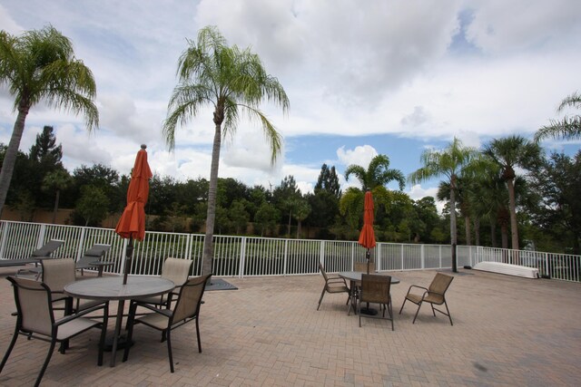 view of patio