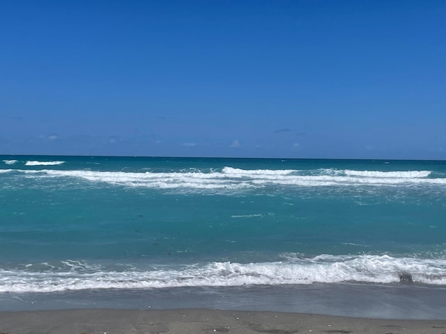 water view featuring a view of the beach