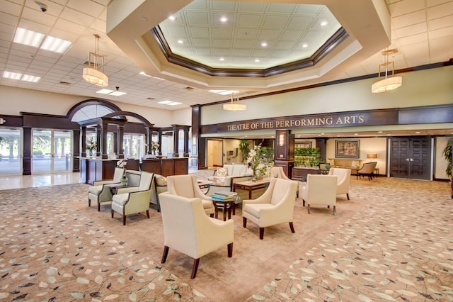 view of building lobby