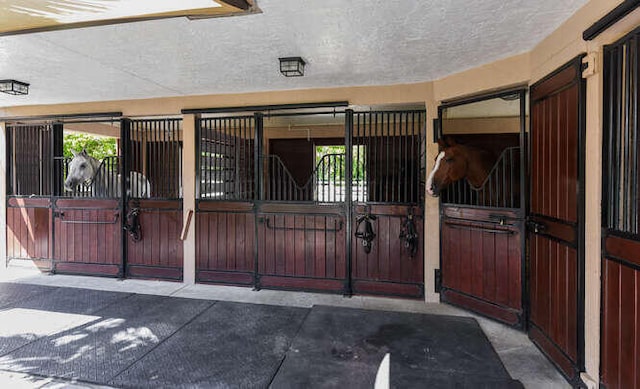 view of stable