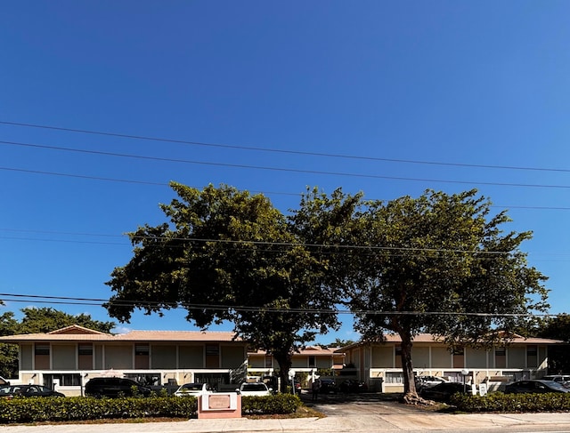 view of ranch-style home