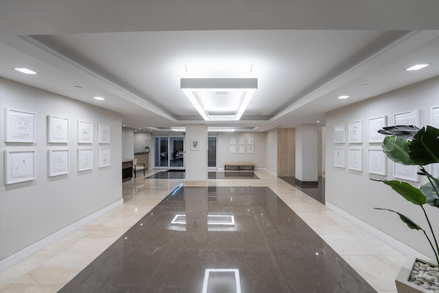 525 S Flagler Dr Unit 19B, West Palm Beach, FL 33401 - community lobby with recessed lighting