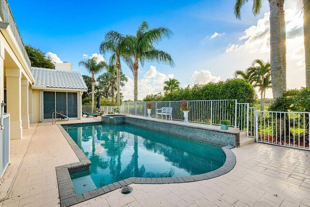 view of yard with a water view