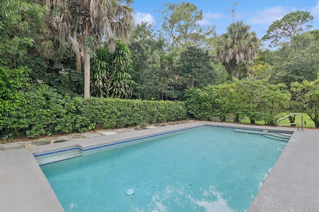 view of swimming pool