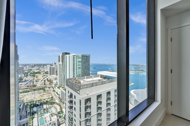 601 NE 1st Ave Unit 4813, Miami, FL 33132 - city view featuring a nearby body of water