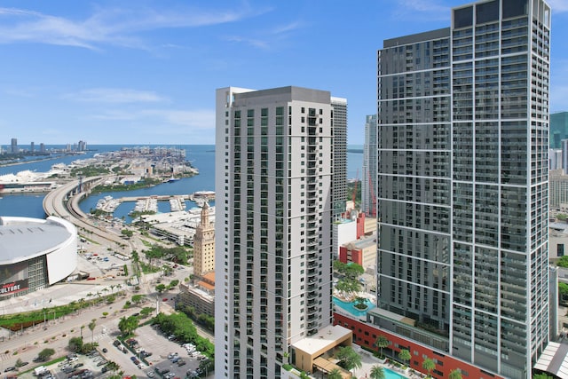 601 NE 1st Ave Unit 4813, Miami, FL 33132 - view of city featuring a large body of water