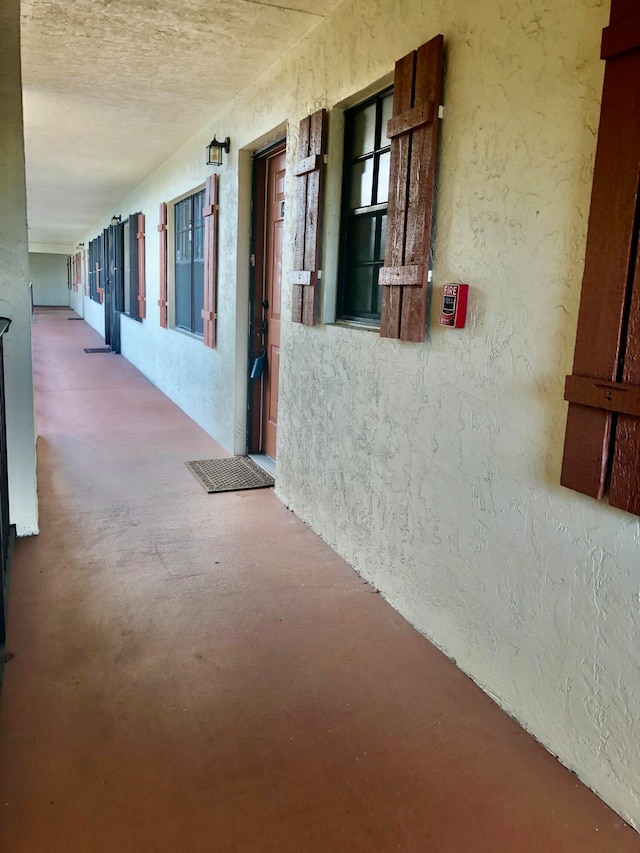 view of corridor