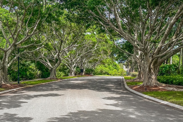 view of road