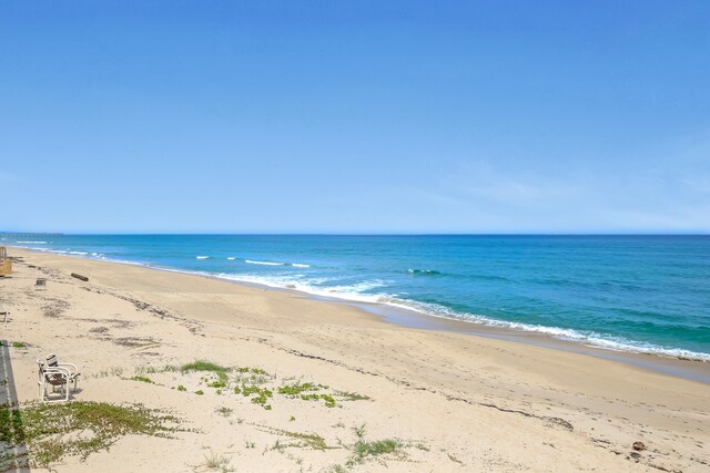 water view featuring a view of the beach