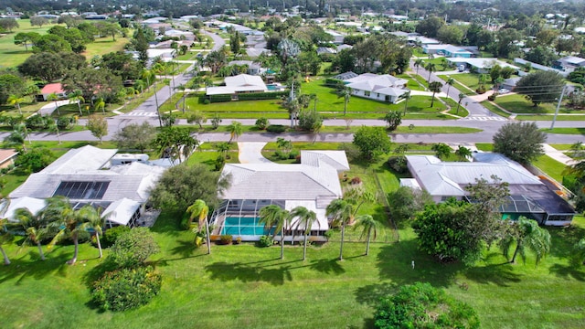 birds eye view of property featuring a residential view