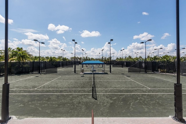 view of sport court