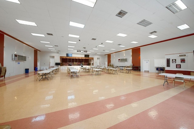 2581 N Garden Dr Unit 306, Lake Worth, FL 33461 - miscellaneous room featuring a drop ceiling