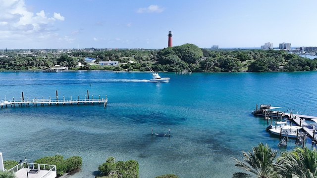 1011 US Highway 1 Unit A202, Juno Beach, FL 33408 - view of dock with a water view