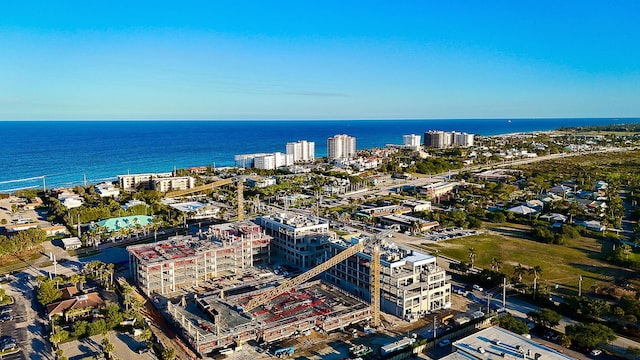 1011 US Highway 1 Unit A202, Juno Beach, FL 33408 - birds eye view of property featuring a view of city and a water view