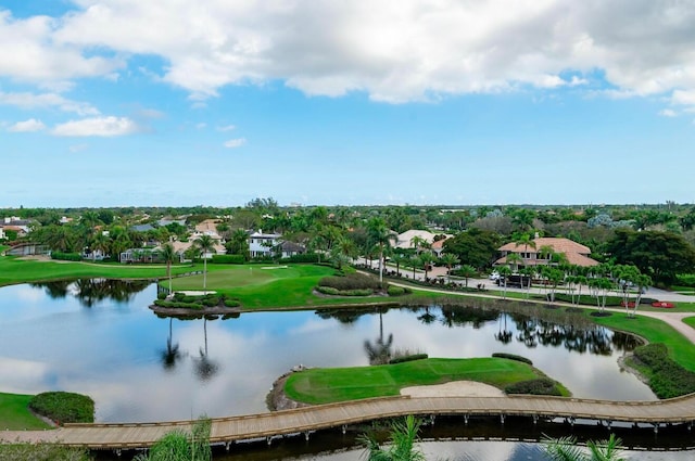 property view of water