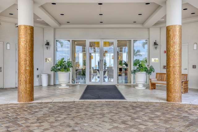 view of building lobby