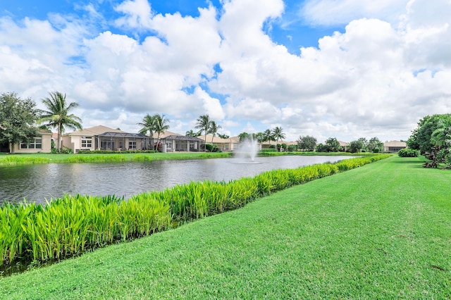 property view of water