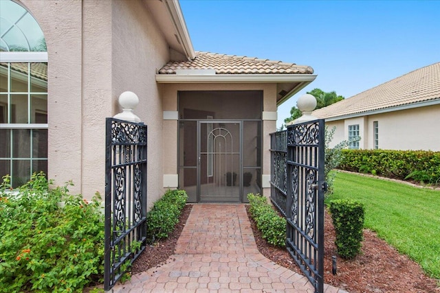 view of property entrance