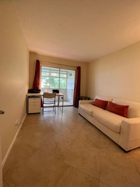 view of unfurnished living room