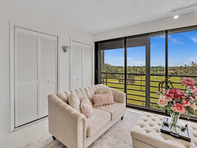 sunroom with plenty of natural light