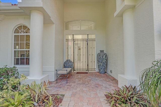 view of entrance to property