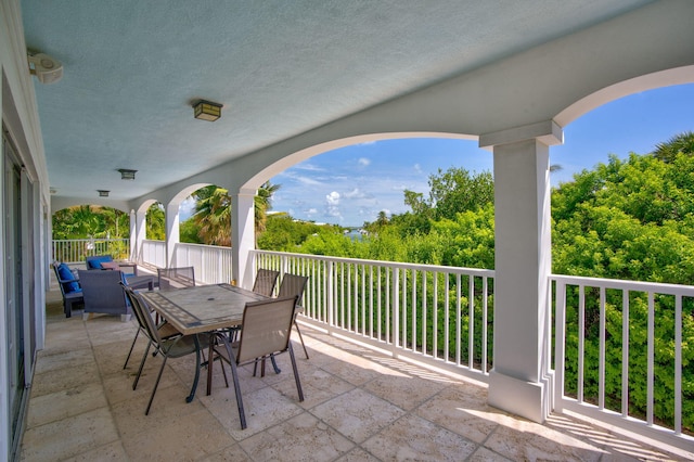 view of patio