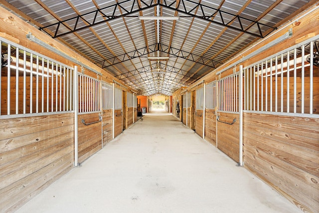 view of stable