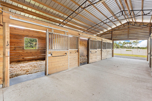 view of stable